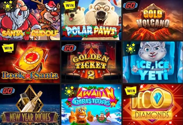 Турнир «Каникулы Санты» в casino Booi